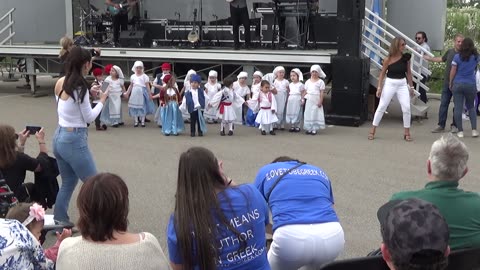 Opa! Dancers, PreSchool, Troy St Nick's Opa! Fest, Troy, MI, 6/16/2023