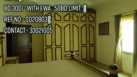 Maqsha:-2Bhk Spacious Flat on Rent with Ewa..