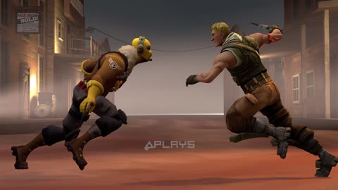 EPIC FORTNITE FIGHT ANIMATION