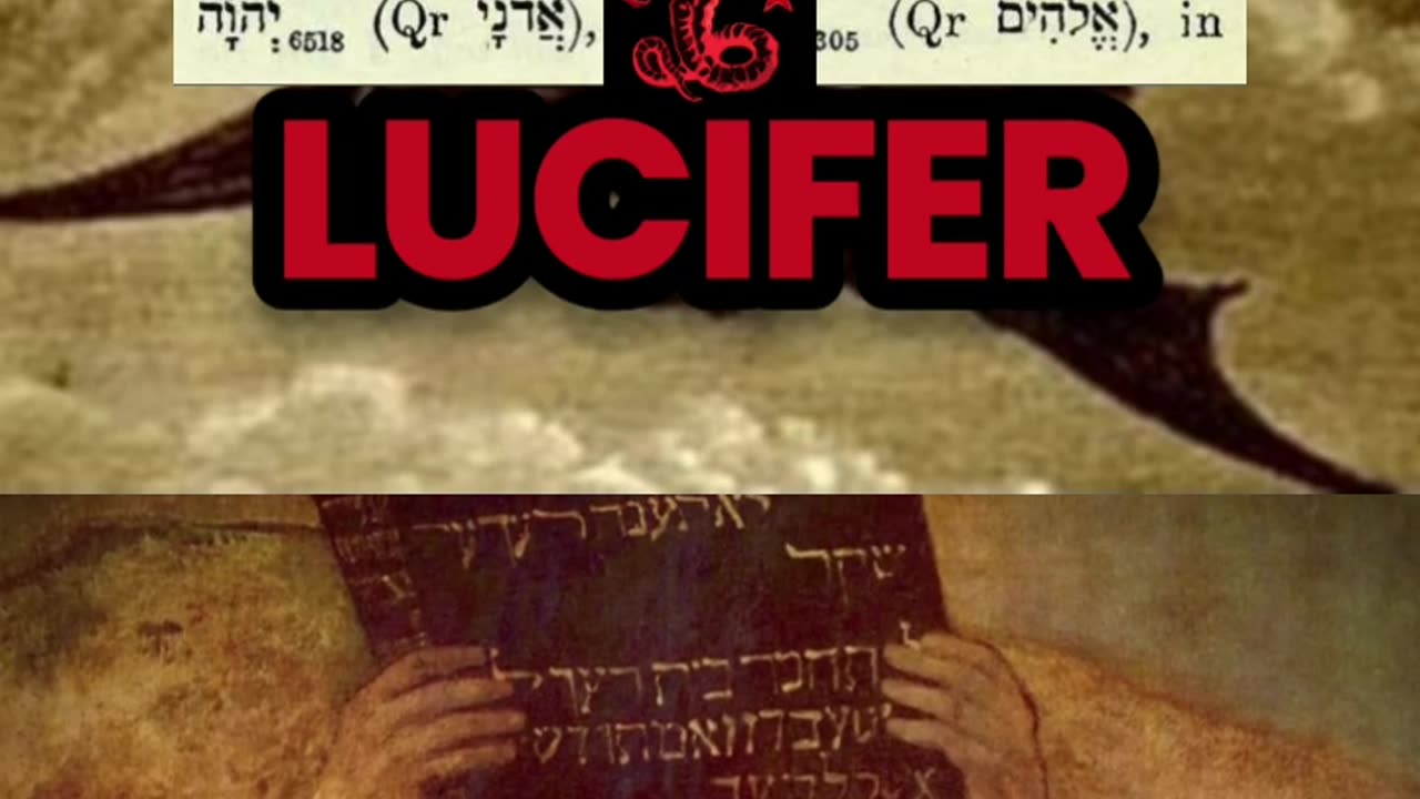 Yahweh is lucifer