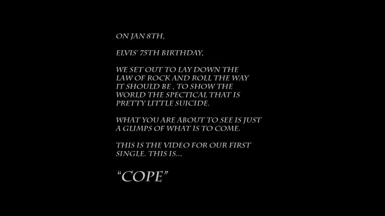 Pretty Little Suicide - Cope