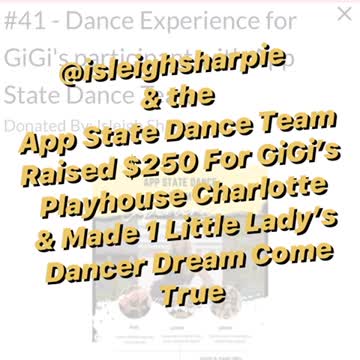 App State Dance + Downs Syndrome