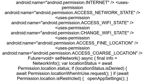 How to get the wifi nameSSID of the currently connected wifi in Flutter