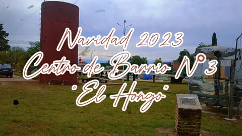 Pintaron el Centro de Barrio N°3 y Navidad 2023 en el Bulevar Rodríguez Correa, Tacuarembó (2023)