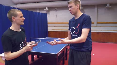 World's Fastest Table Tennis Serve