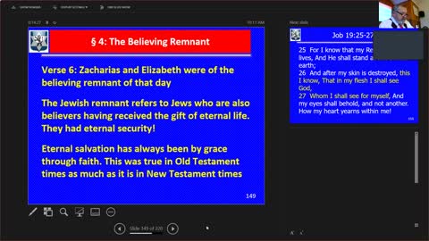 Sunday December 12,2021 Life of the Messiah 11