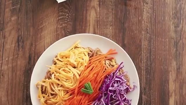 Chinese -style buckwheat noodles