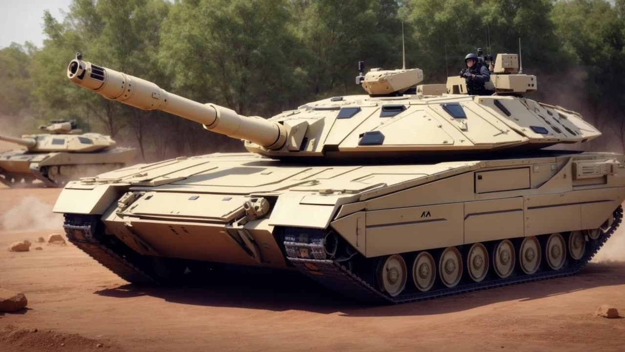 Wonderful!! Israel Unveils AI-Powered 'Barak' Tank: Future of Warfare. #israel #AI #tank #military