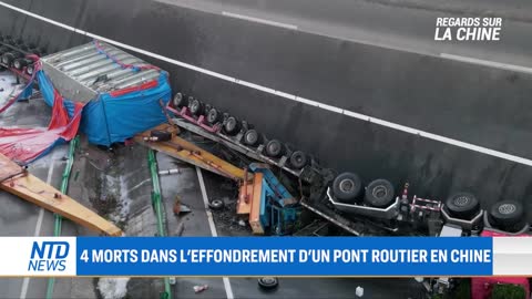 Peng Shuai nie toute allégation d'agression sexuelle ; Effondrement d'un pont routier 4 morts