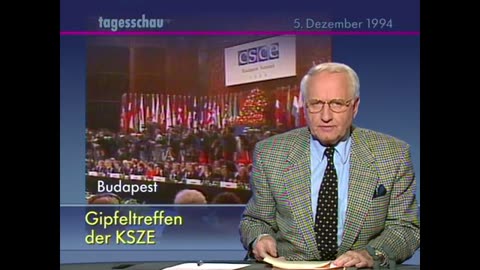 Natoerweiterung - Russland Ablehnung - Tagesschau 05.12.1994