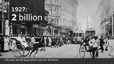 There are now 8 billion people on the planet