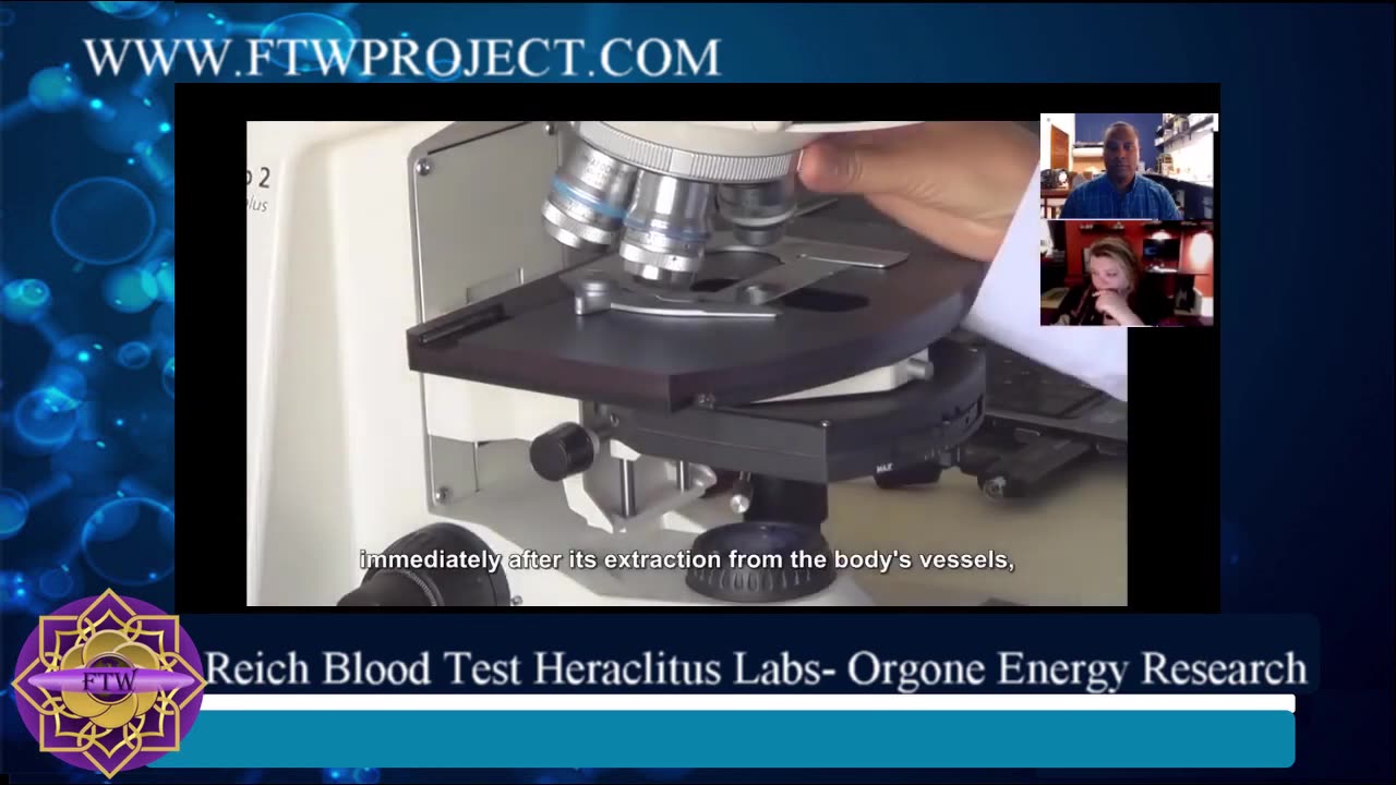 Orgone energy Blood Analysis