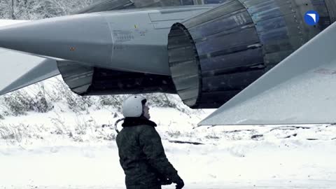 More shots with the brand new Su-57