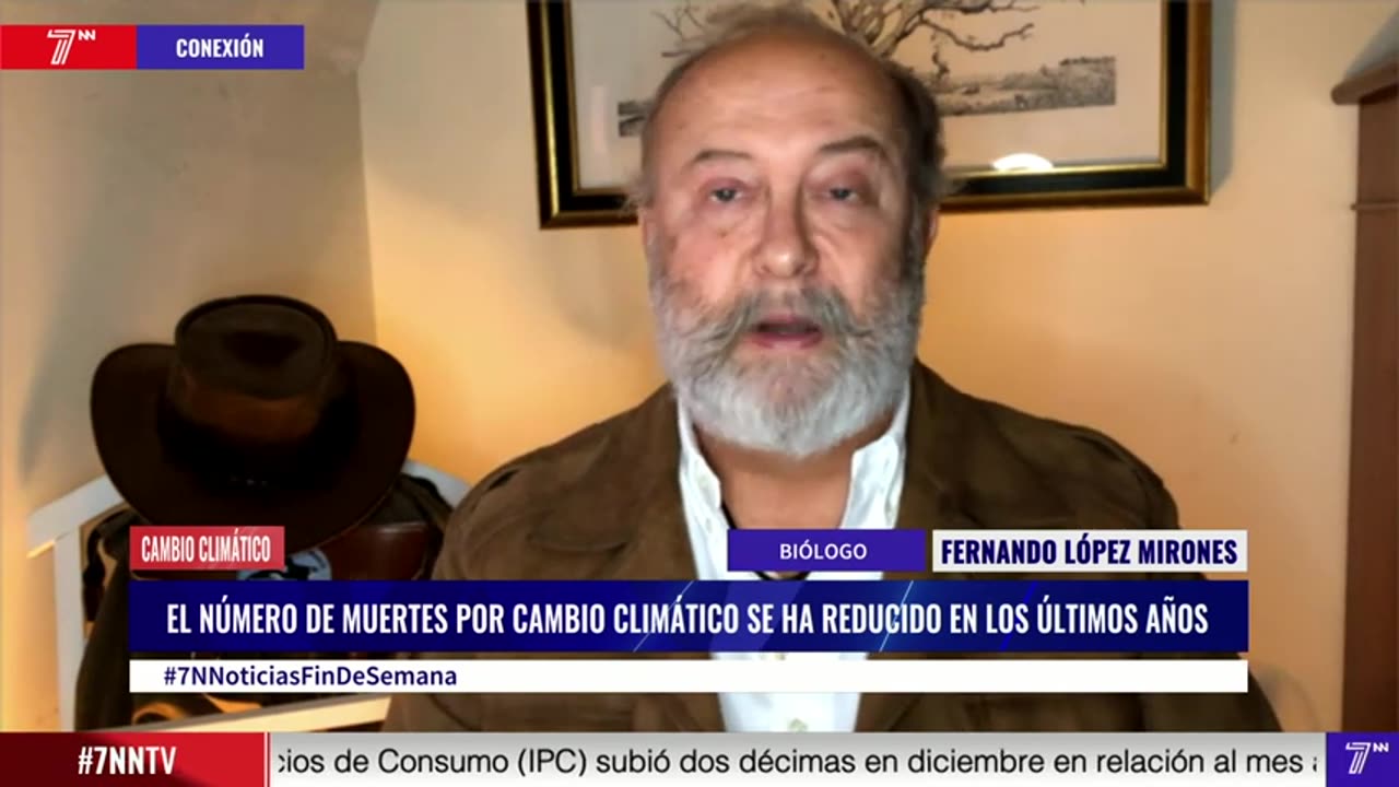 EL FALSO TERROR DE LOS MEDIOS SOBRE EL CAMBIO CLIMATICO | BIOLOGO FERNANDO LOPEZ MIRONES