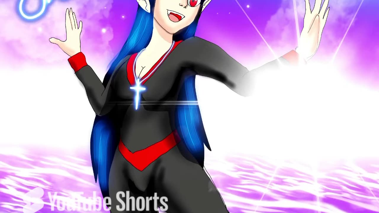 Speedpaint the ocean sunset