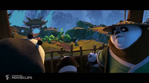 Kung Fu Panda 3 (2016) - Double Dad Defense Scene (7_10) _ Movieclips