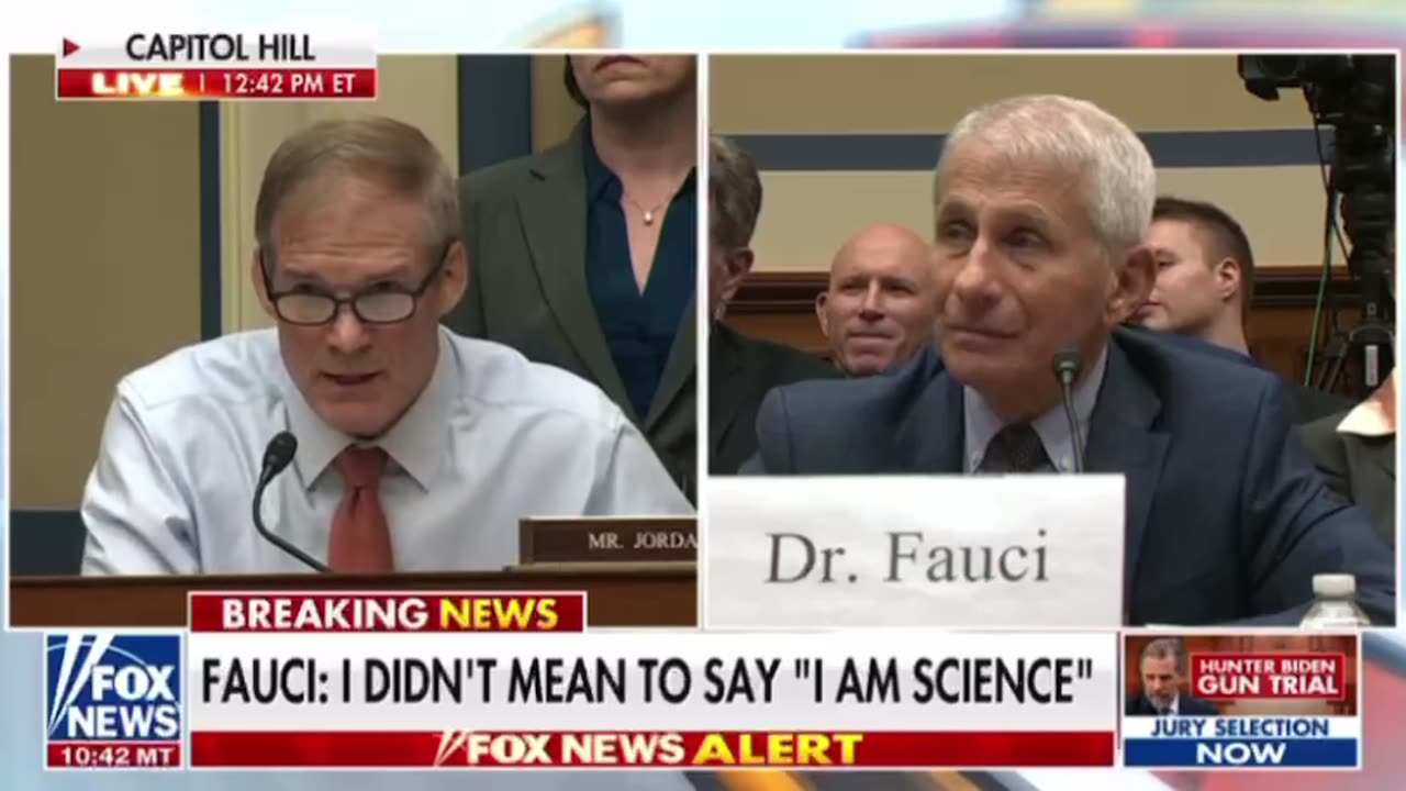 Congressman Jordan grills Fauci June 4th 2024