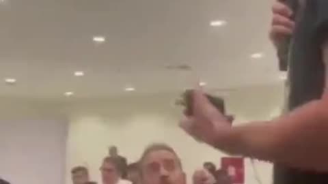 Varoufakis former finance moinister greece interrupting pro russian activist