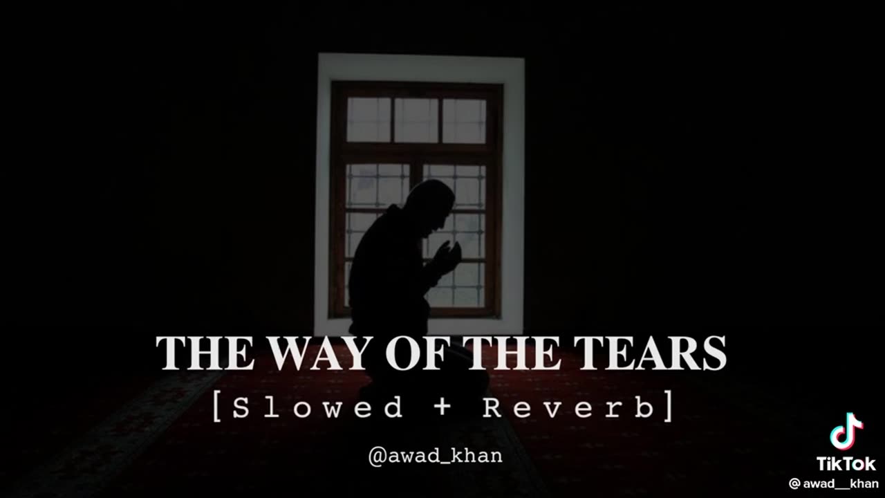 THE WAY OF TEARS ( slowed and reverbed )