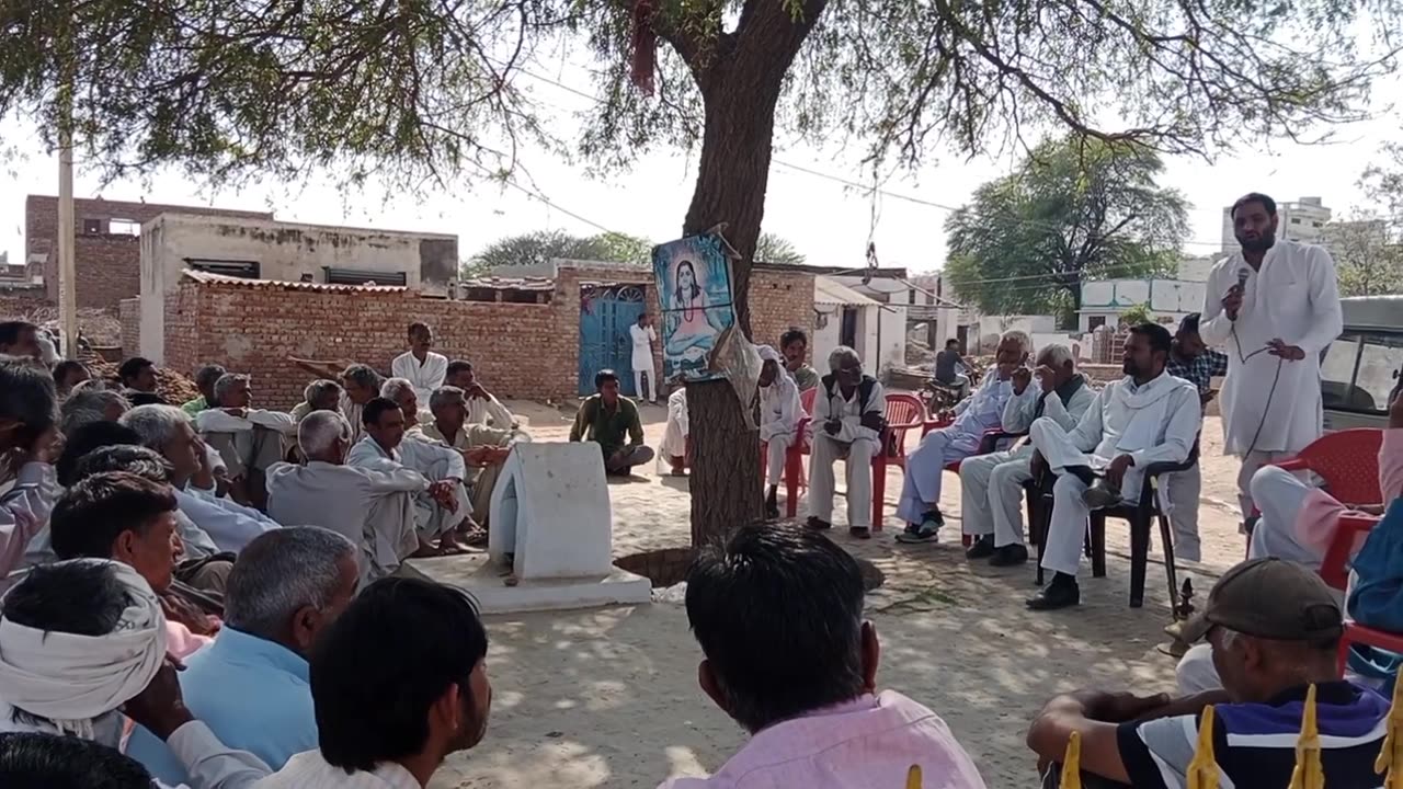 Kishan mhapanchayat ko lekar gramin jansampark