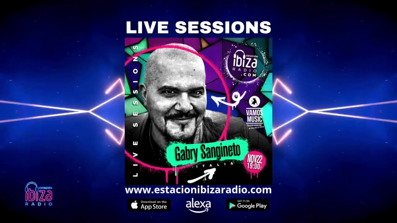 Estacion Ibiza Radio Live Sessions & Vamos Radio Show - Guest Mix By Gabry Sangineto 22 nov