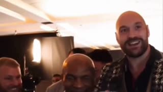 Mike Tyson and Tyson Fury... wholesome interview