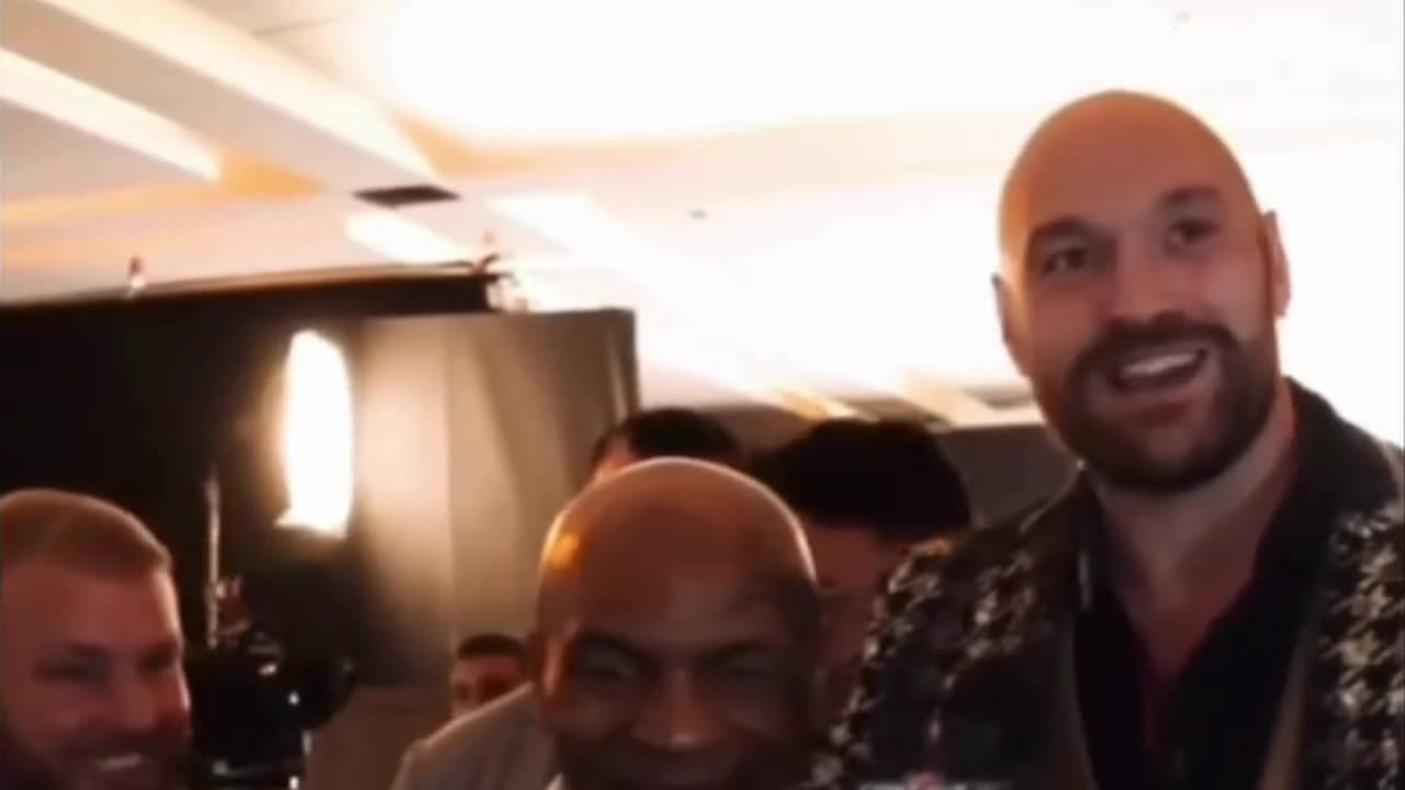 Mike Tyson and Tyson Fury... wholesome interview