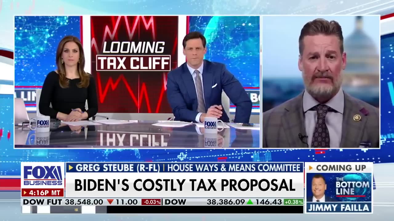 Biden’s tax plan invites a ‘horrible’ 2025 economy: Rep. Steube