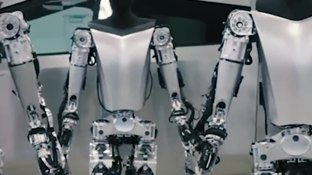 Tesla humanoid Robots -