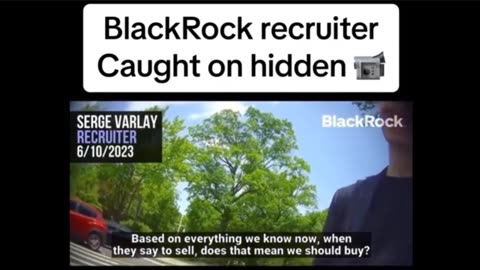 Secretary Blinken Dirty and BlackRock Down