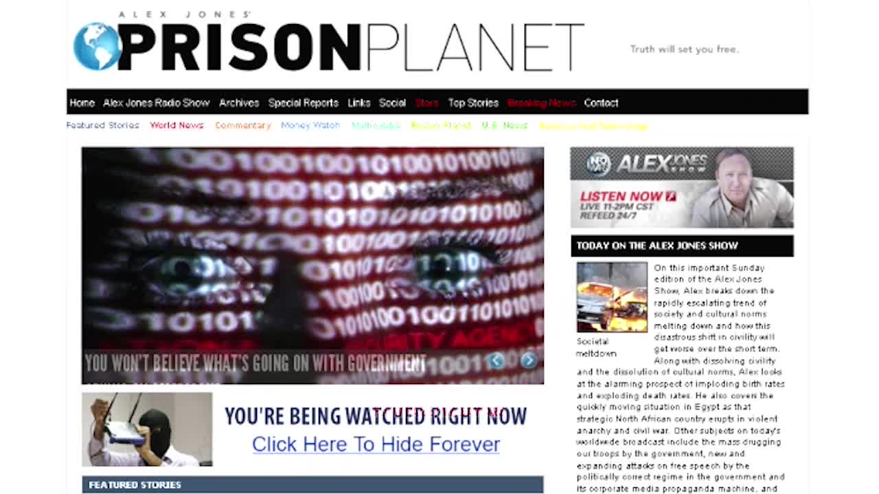 Alex Jones Full Show - 8/18/13