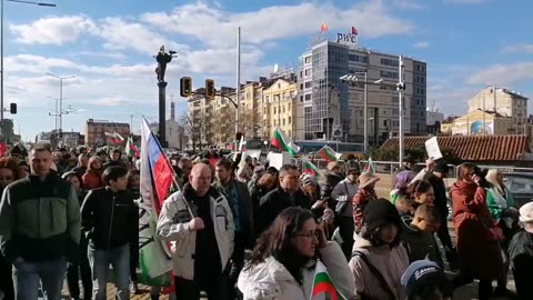 March for Peace, the capital of Bulgaria.