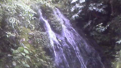 Small pond on top of first waterfall behind Pan de Azucar