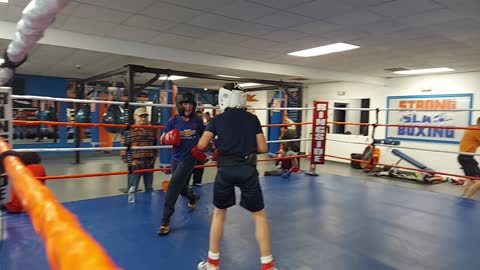 Joey sparring Patrick 3. 11/10/22