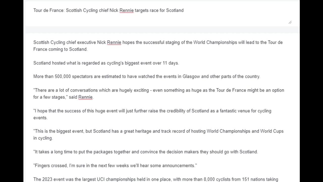Tour de France: Scottish Cycling chief Nick Rennie targets race for Scotland