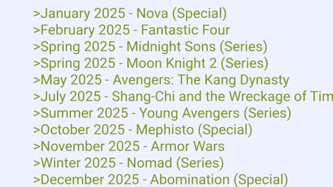 Mcu phase 5 and 6 leaks