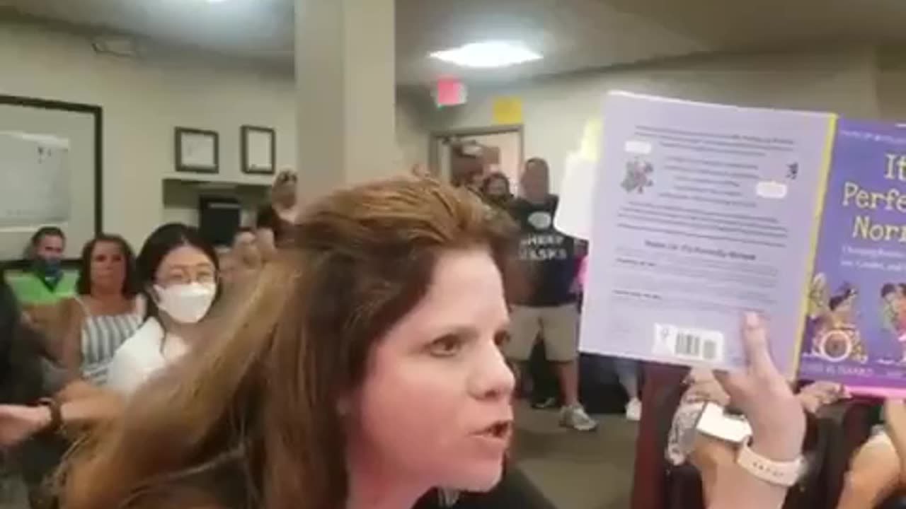 Mamma bear slaps a school board silly