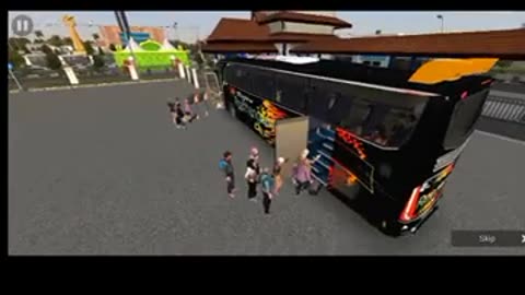 Bus simulator Indonesia gameplay