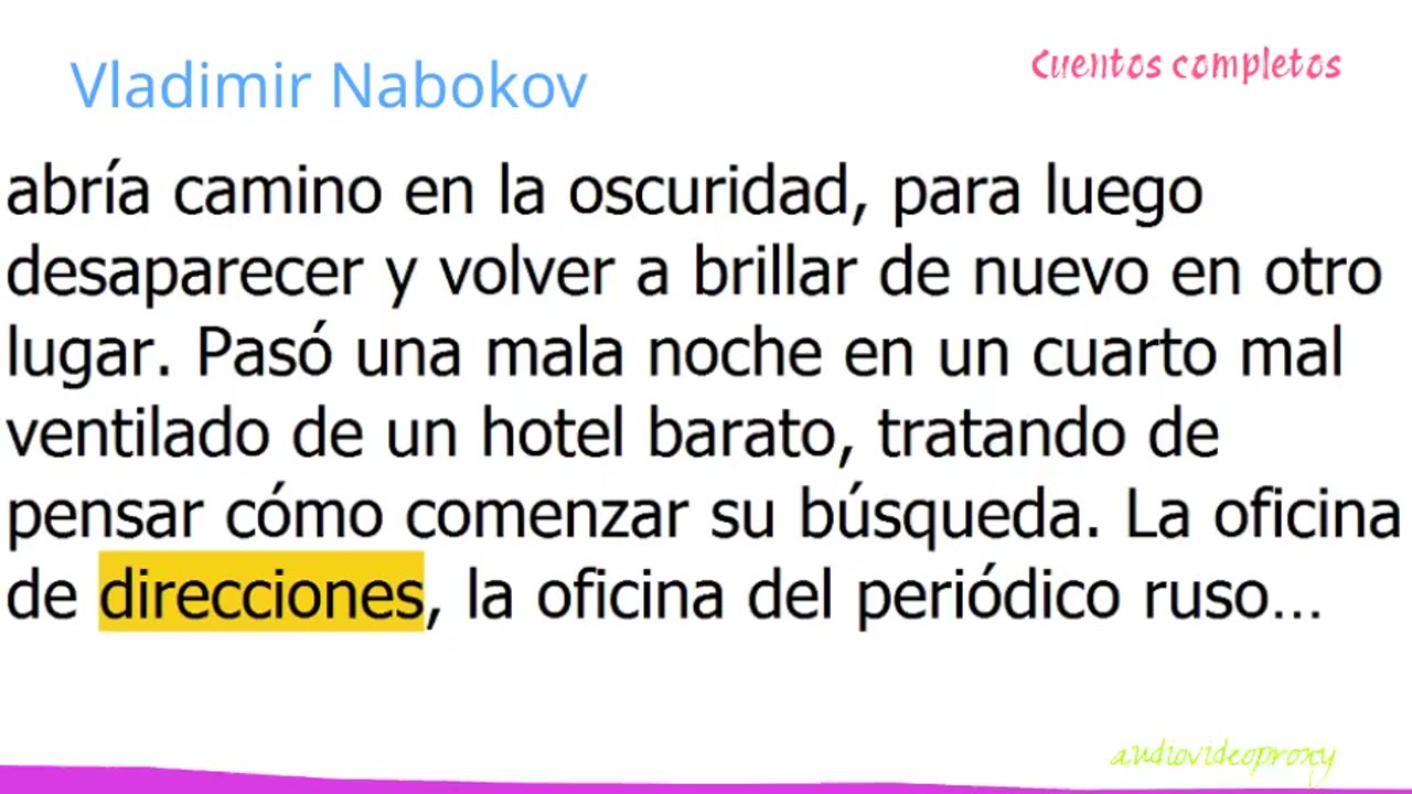 Vladimir Nabokov - Cuentos completos 3/8