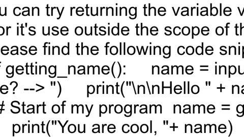 How to define a variable that was in a defined function