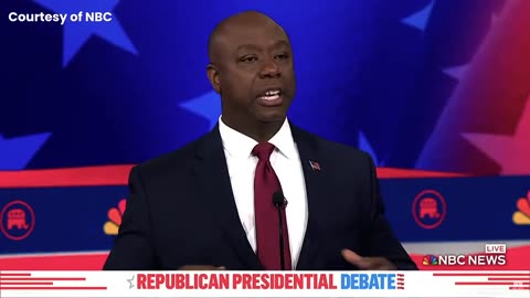 Tim Scott calls for America to go to war with Iran: