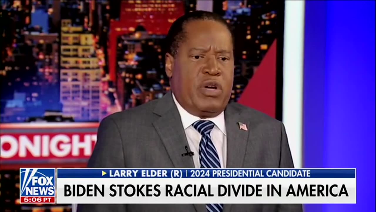 'It's Joe Biden': Larry Elder Says Al Sharpton No Longer 'Biggest Race Card Hustler'