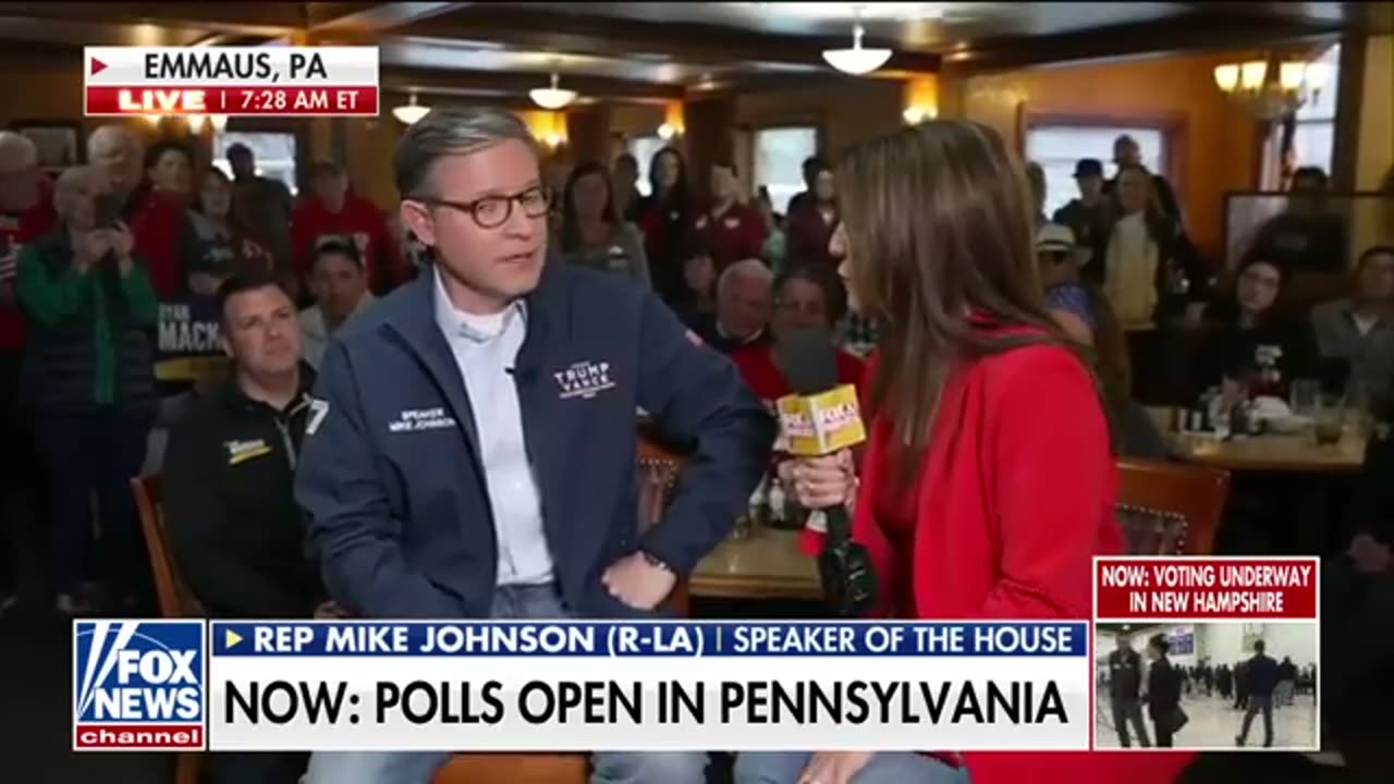 Speaker Johnson predicts ‘historic’ Election Day: ‘Going to outperform the polls’