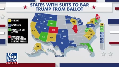 Election interference': 3rd state removes Trump from ballot