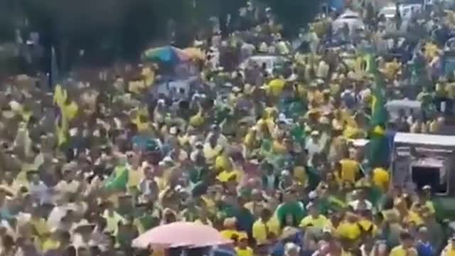 This is what it looked like on December 19 in Brasilia