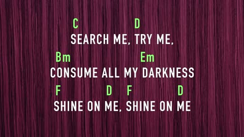 Shine Jesus Shine with chords