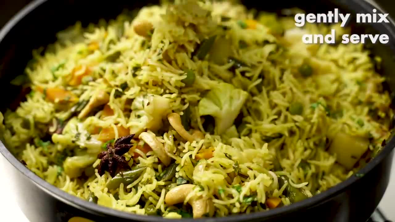 VEG PULAO RECIPE _ VEGETABLE PULAO _ वेज पुलाव _ HOW TO MAKE VEG PULAO