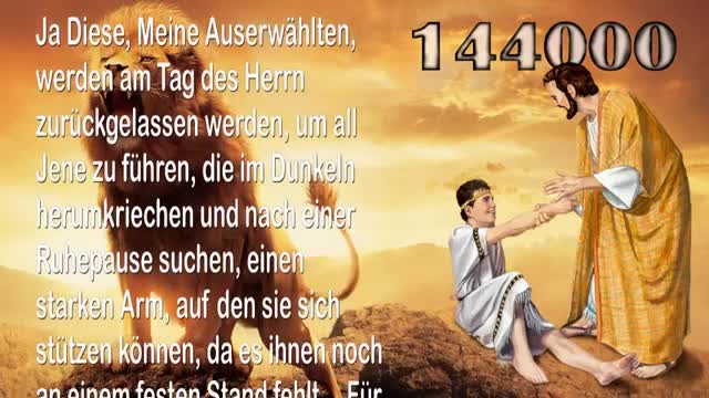 Wer sind die 144'000 Zeugen ... Brüllende Löwen am Tag des Herrn 🎺 Die Trompete Gottes