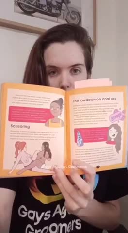 "Age-appropriate pornography information" they say.