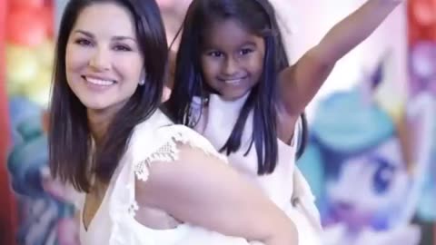 Sunny leone adopted daughter ~Nisha